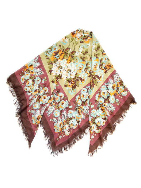 Kapital Rayon Fringe Stole (Nadeshiko Champetre) Scarves