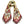 Load image into Gallery viewer, Kapital Rayon Fringe Stole (Nadeshiko Champetre) Scarves
