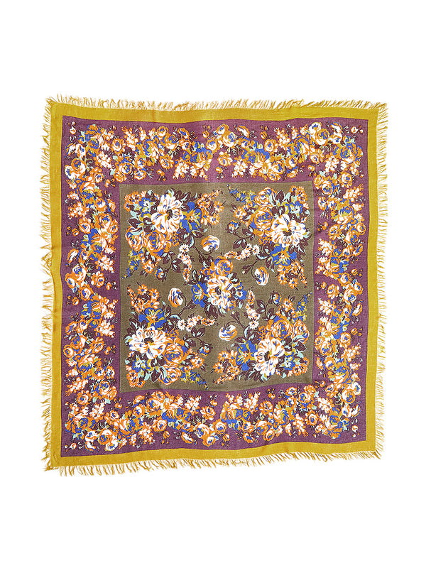 Kapital Rayon Fringe Stole (Nadeshiko Champetre) Scarves