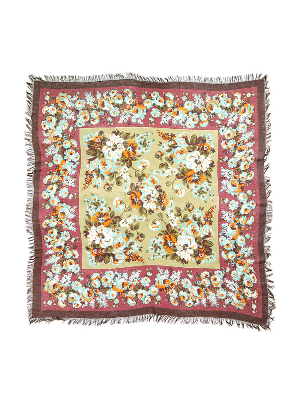 Kapital Rayon Fringe Stole (Nadeshiko Champetre) Scarves