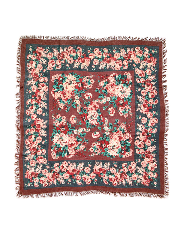 Kapital Rayon Fringe Stole (Nadeshiko Champetre) Scarves