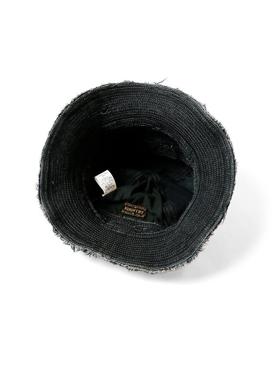 Kapital 11.5oz Black x Black Denim The Old Man and the Sea