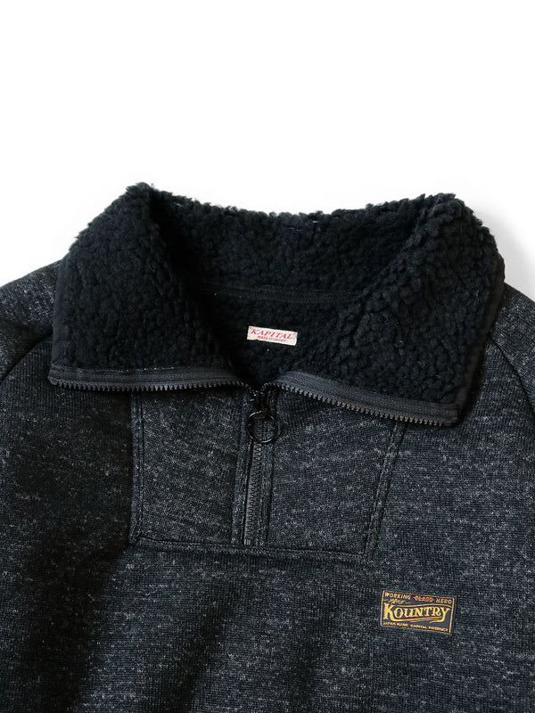 Kapital Boa Fleece Zip Sweat Shirt Sweater