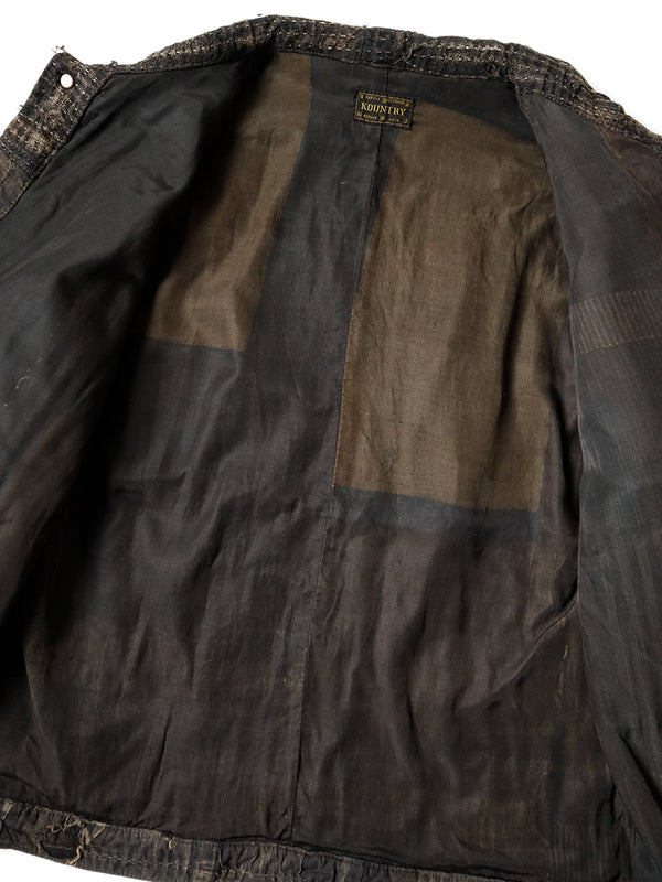 Kapital BLACK TEA-CORE BORO SPRING 1ST JKT Jacket