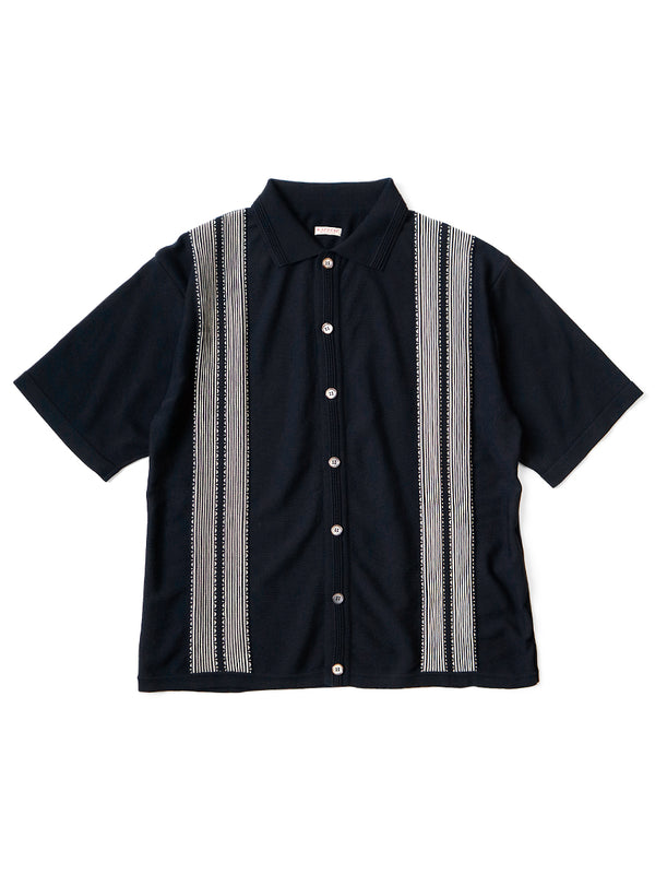 Kapital 14G Cotton Knit Tennessee Aloha Polo shirt (short sleeve)