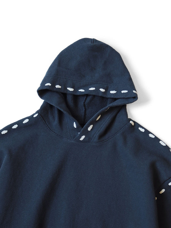 Kapital fleece marionette hooded sweatshirt