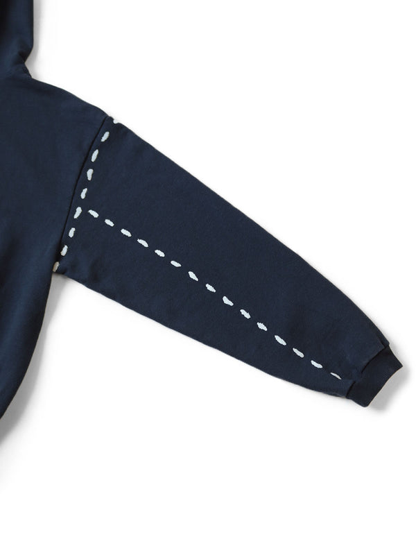 Kapital fleece marionette hooded sweatshirt