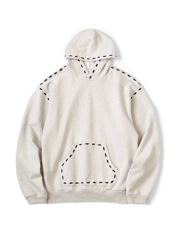 Kapital fleece marionette hooded sweatshirt