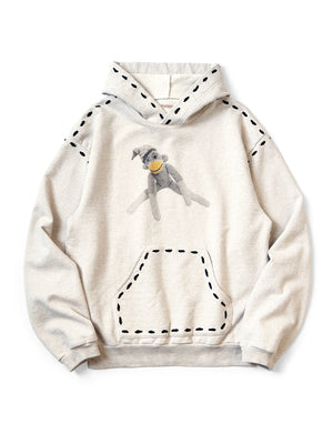 Kapital TOP Fleece Marionette Hood Sweatshirt (Kina Pup pt) sweater