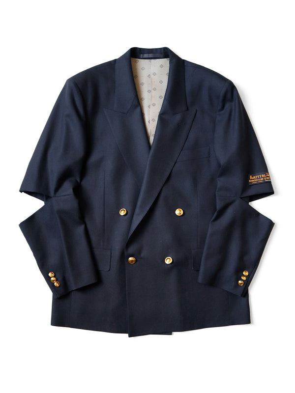 Kapital Spring Wool Serge Cutout Elbow W-JKT Jacket