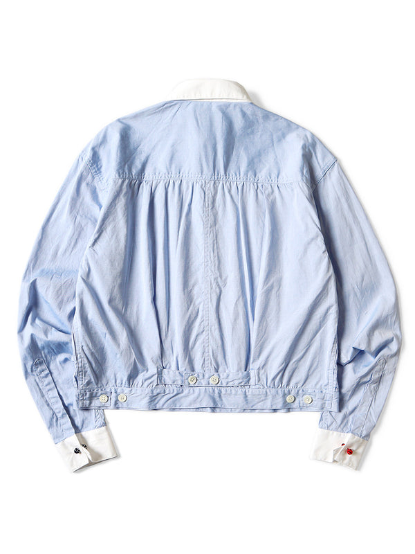 Kapital Combed OX Pintuck Shirt Jacket