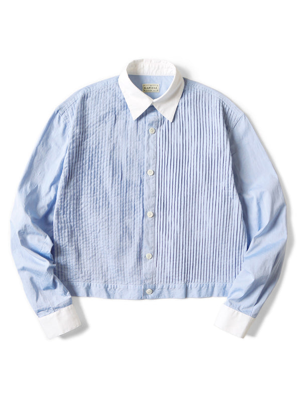 Kapital Combed OX Pintuck Shirt Jacket