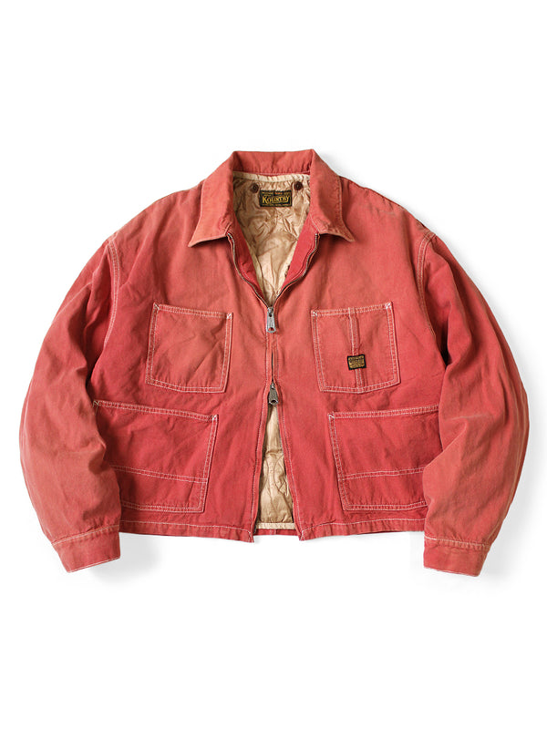 Kapital California Red Canvas Cover Old Rizler (with liner) Jacket