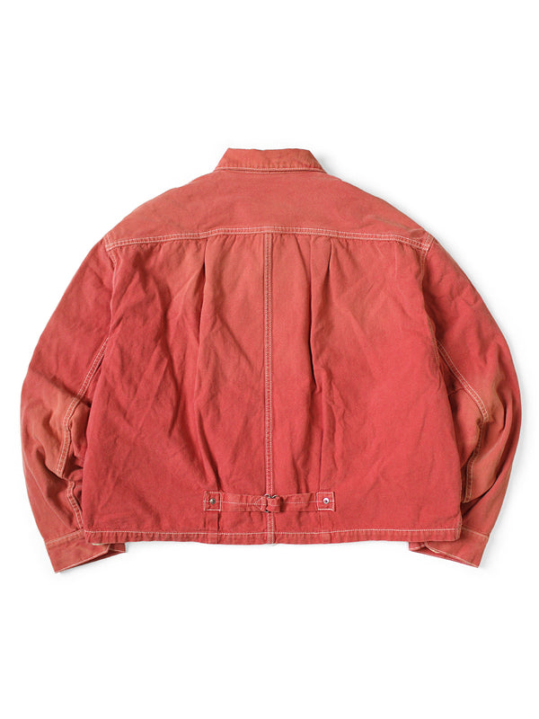 Kapital California Red Canvas Cover Old Rizler (with liner) Jacket