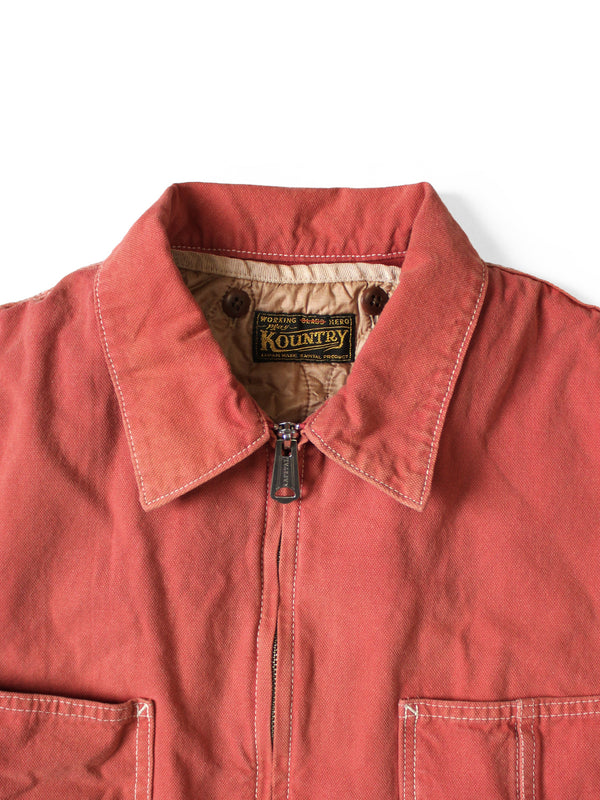 Kapital California Red Canvas Cover Old Rizler (with liner) Jacket