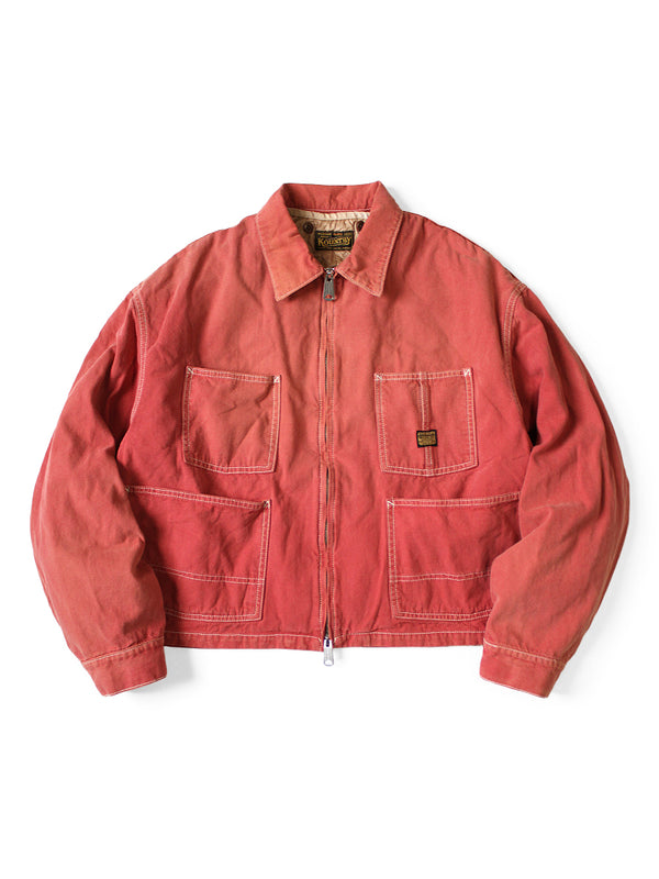 Kapital California Red Canvas Cover Old Rizler (with liner) Jacket