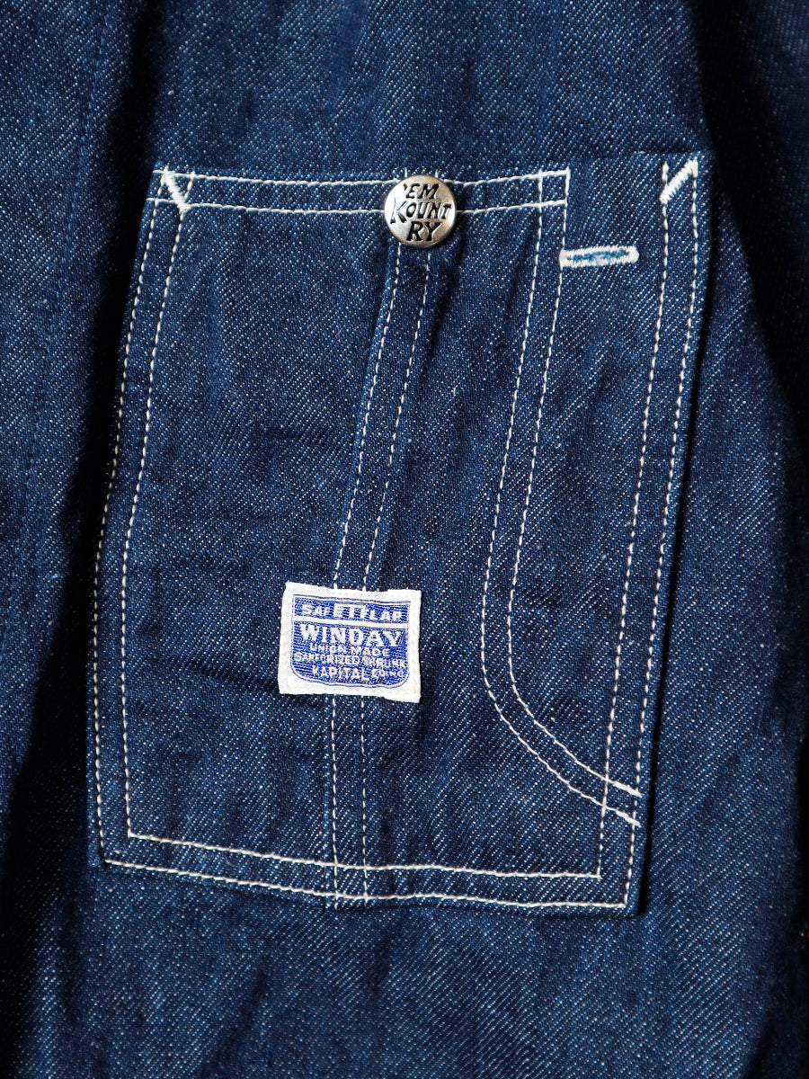 Kapital 11.5oz denim ZIPPER coverall Jacket – HARUYAMA