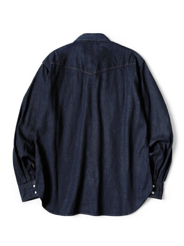 Kapital 8oz Denim Husky Western Shirt
