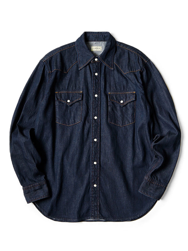 Kapital 8oz Denim Husky Western Shirt