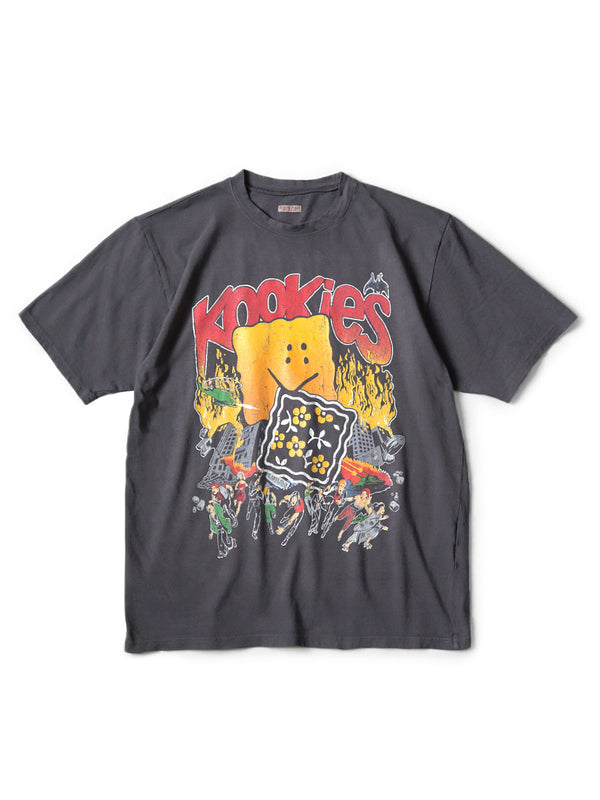 Kapital 20 Jersey Crew Neck T-shirt (BUSTER PECKISH BOWY print)
