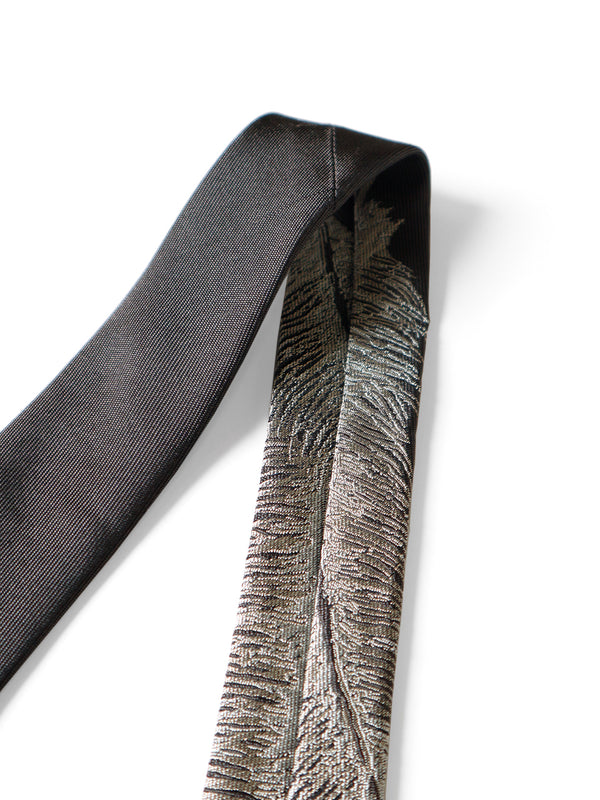 Kapital Silk twill feather tie