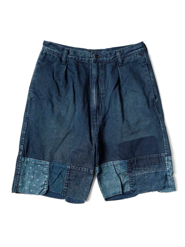 Kapital 10oz IDG x IDG denim shorts (Hütteri make) pants