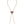 Load image into Gallery viewer, Kapital Beaded Loop Tie (Gold Color Chain)
