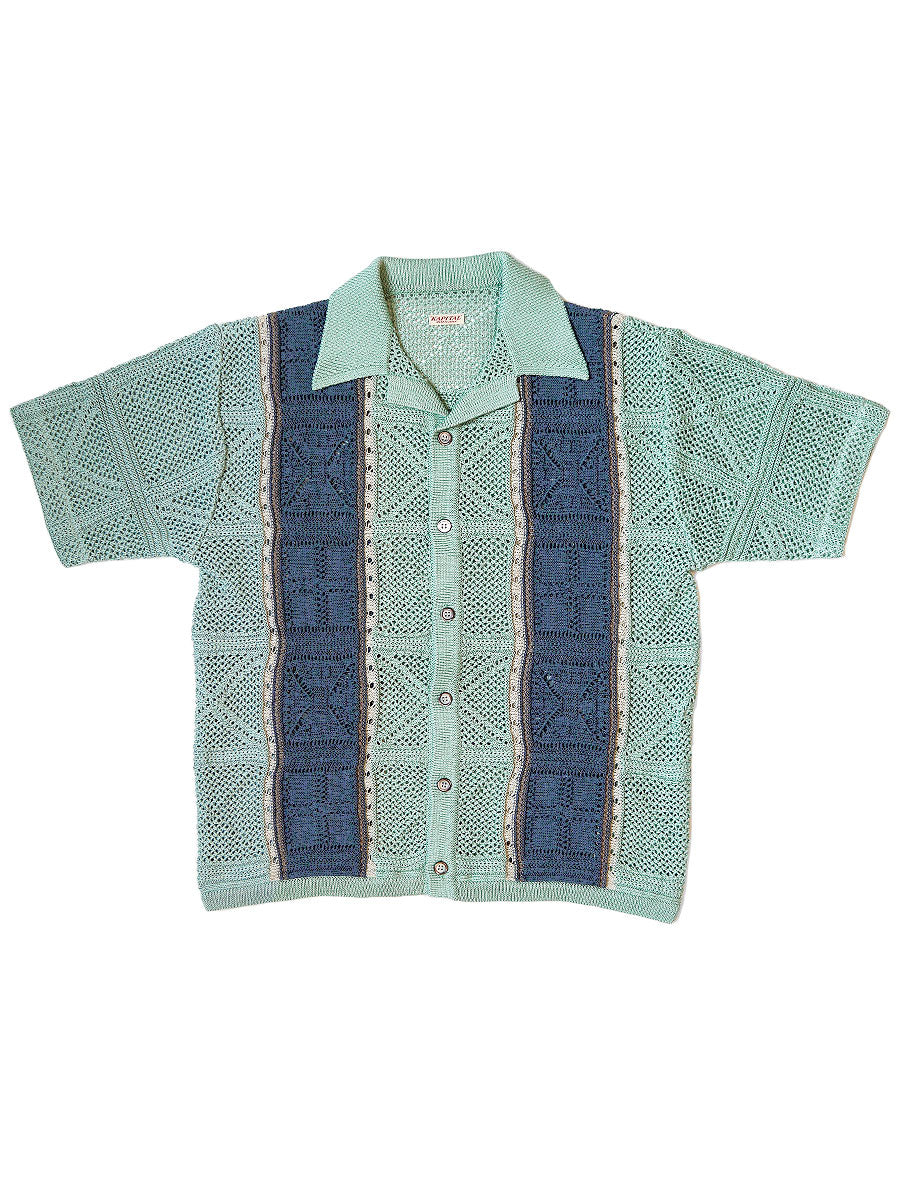 kapital クロッシェニット テネシーアロハポロ RECOMMEND!! ＊12G クロッシェニット テネシーアロハポロ