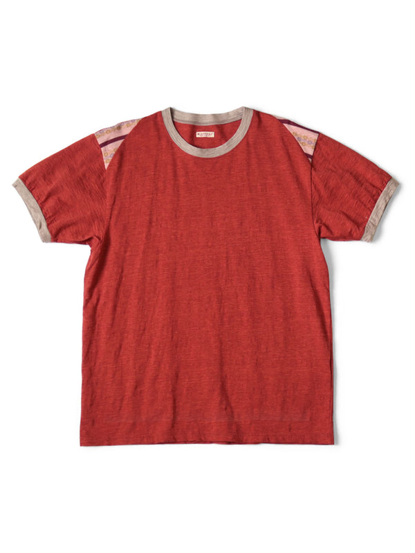 Kapital Heather Jersey Florida Ringer Tee