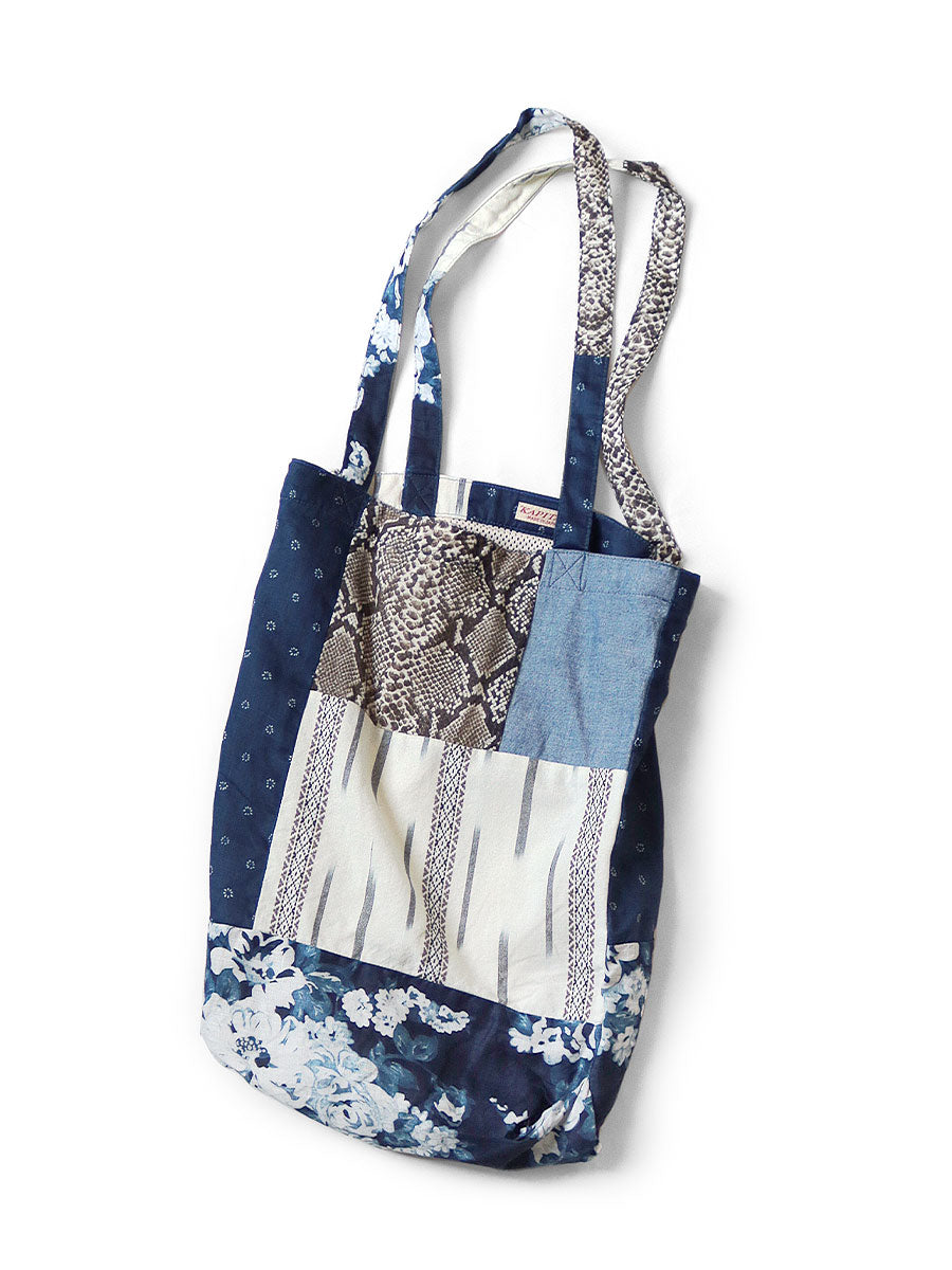 Kapital Patchwork NOVEL Tote Bag - Indigo – BLUE IN GREEN SOHO