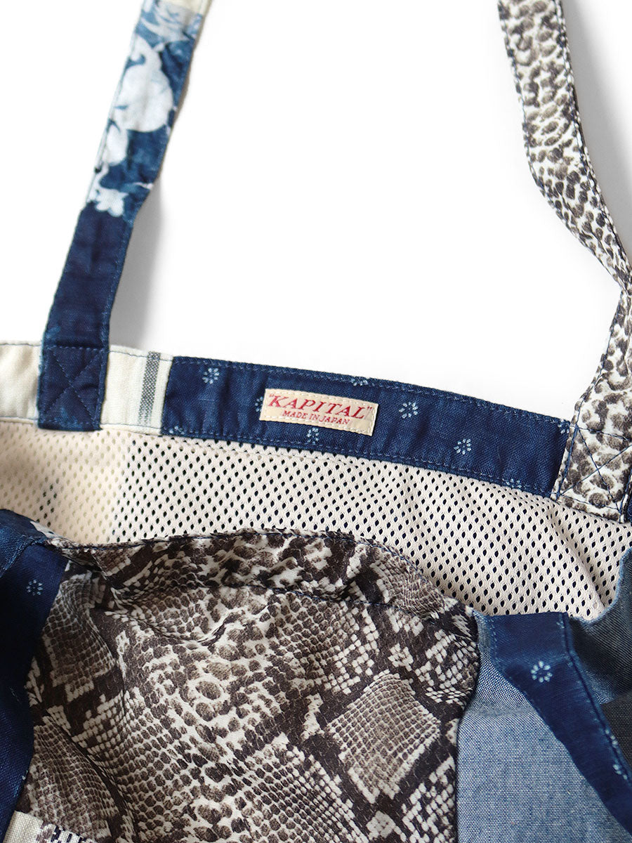 Kapital patchwork novel tote bag – HARUYAMA