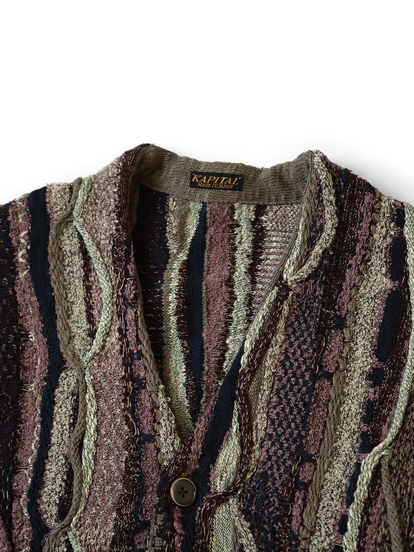 Kapital 7G Knit GAUDY Short Cardigan