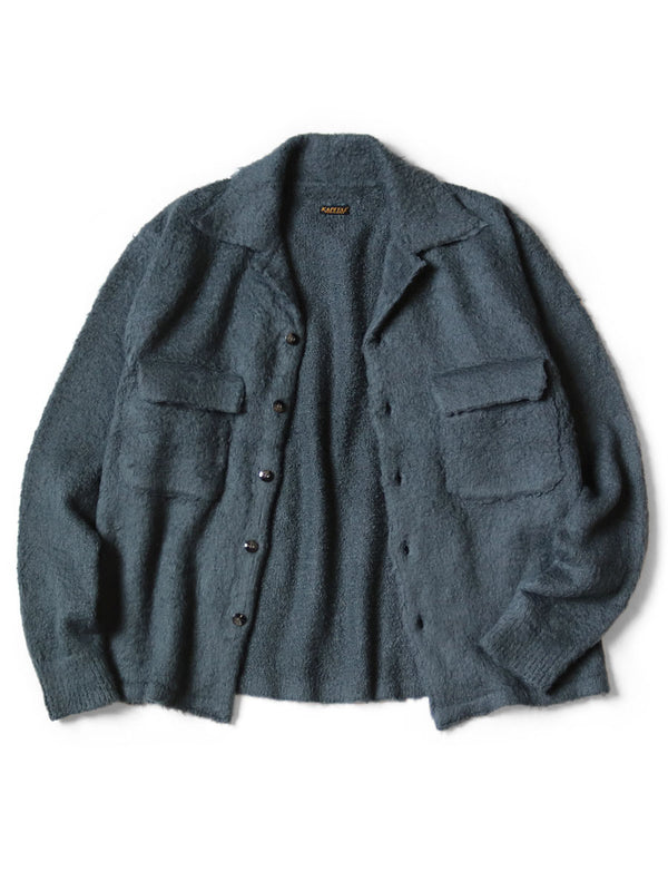 Kapital 7G Shaggy Knit Board Shirt Jacket