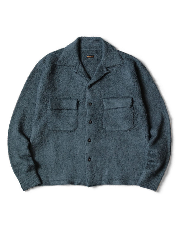 Kapital 7G Shaggy Knit Board Shirt Jacket