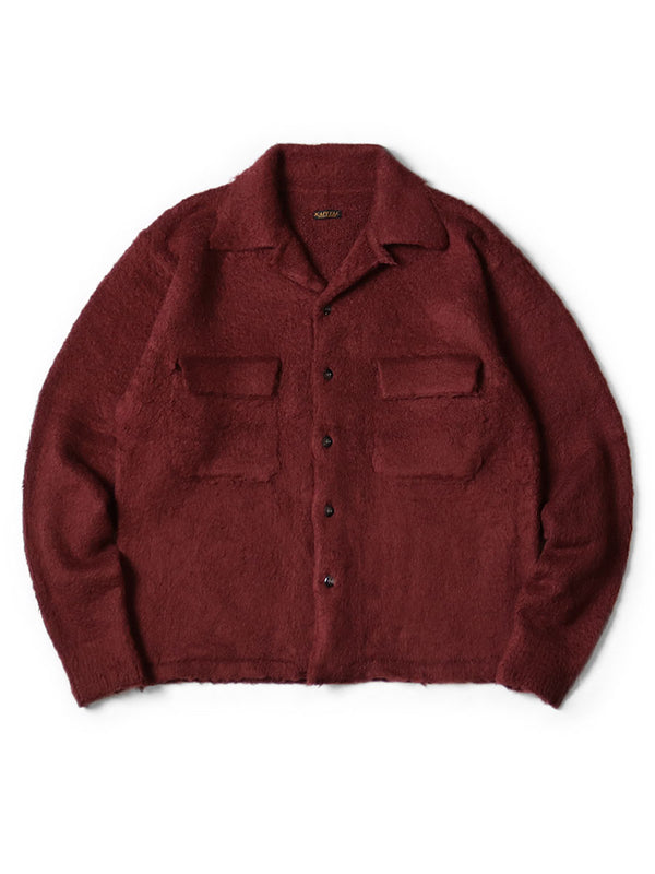 Kapital 7G Shaggy Knit Board Shirt Jacket