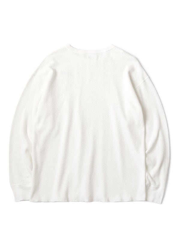 Kapital Waffle Jersey Long Sleeve T-Shirt (KAPITAL Embroidery) Tee