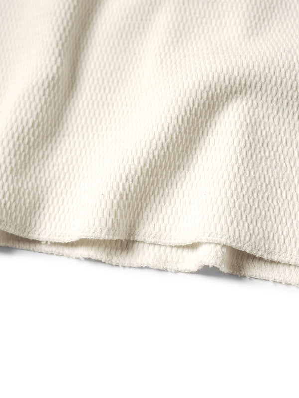 Kapital Waffle Jersey Small Flower Print 2-Tone Long-Sleeve T-Shirt (KAPITAL Embroidery)