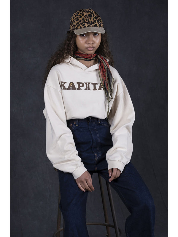 Kapital fleece hooded sweatshirt (SPEAKEASY KAPITALpt) sweater