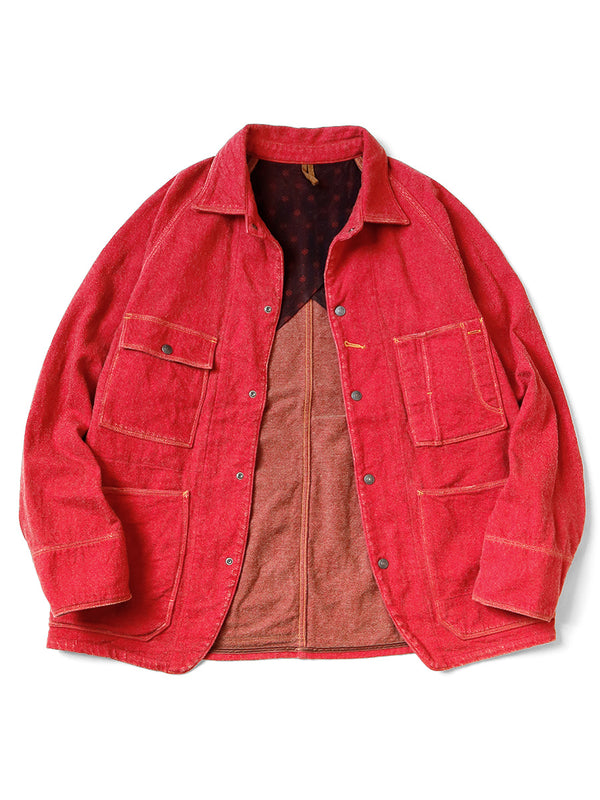 Kapital Twill Aged Wool CACTUS Coverall Jacket