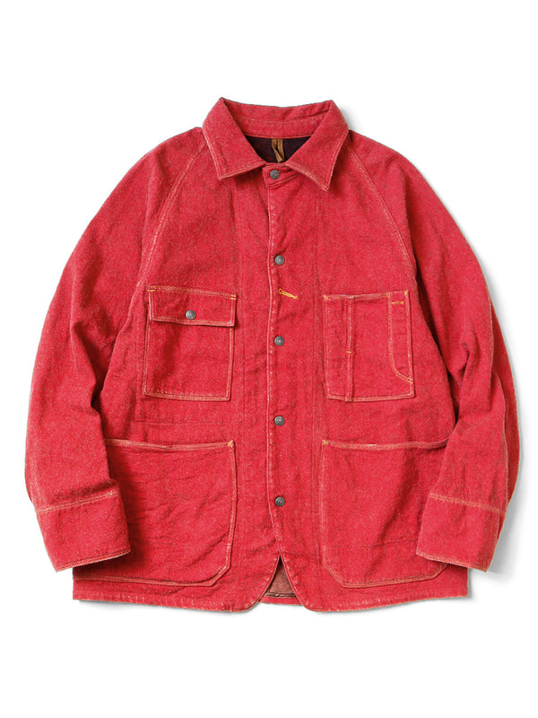 Kapital Twill Aged Wool CACTUS Coverall Jacket