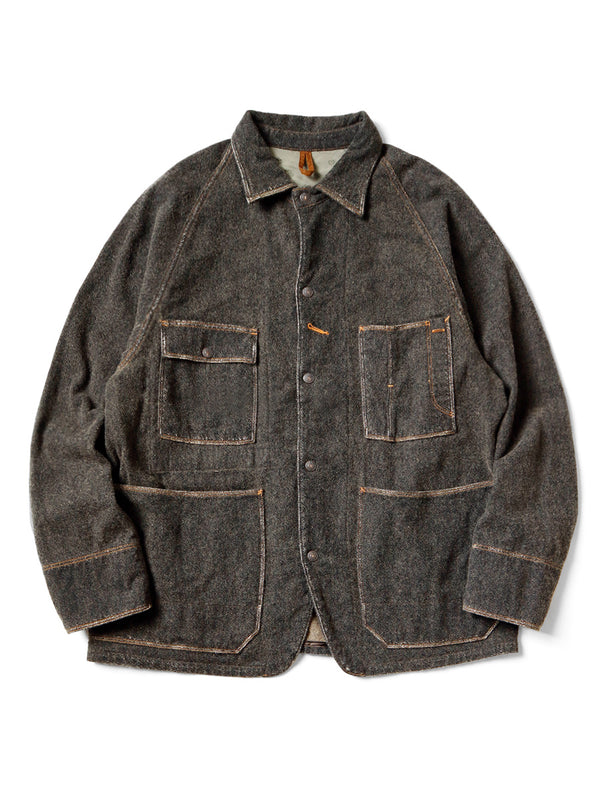 Kapital Twill Aged Wool CACTUS Coverall Jacket