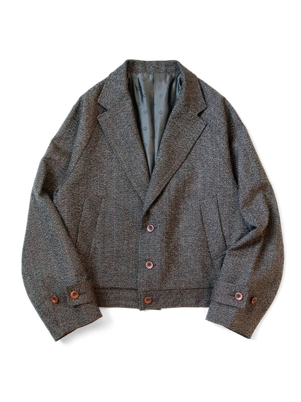 Kapital High Density Tweed Drizzler Suit Jacket