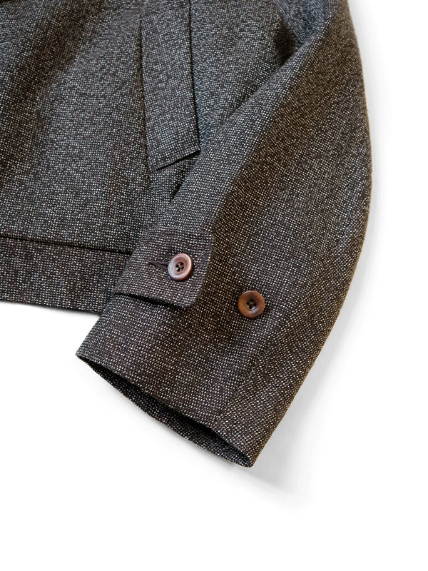 Kapital High Density Tweed Drizzler Suit Jacket