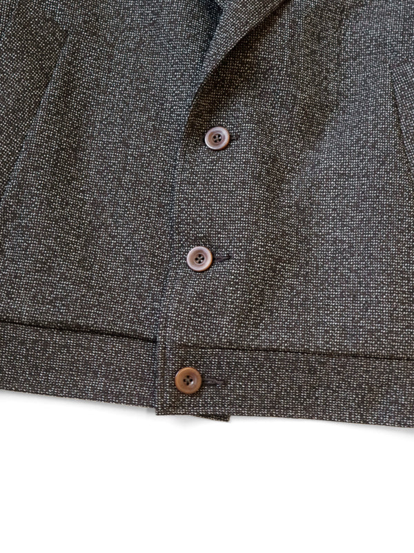 Kapital High Density Tweed Drizzler Suit Jacket