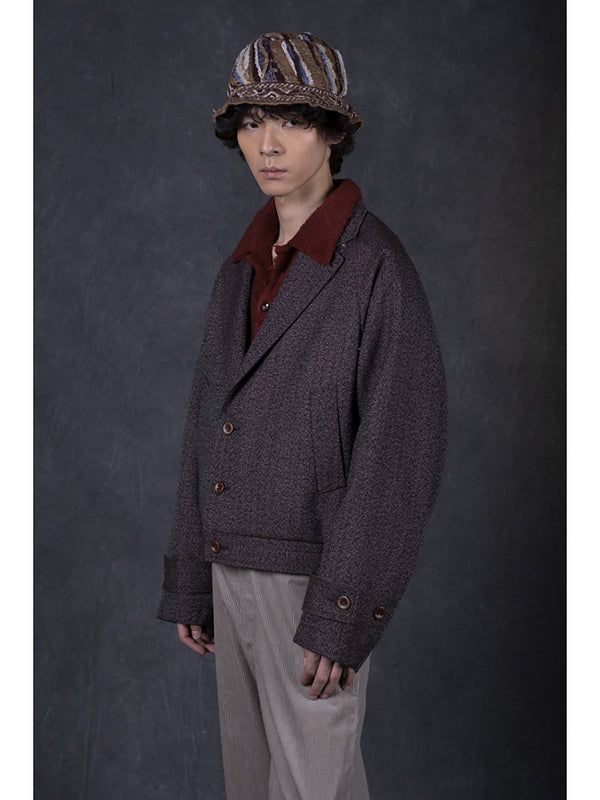 Kapital High Density Tweed Drizzler Suit Jacket