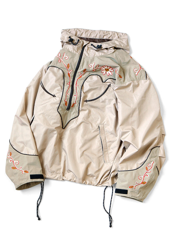 Kapital Poly Taffeta Tennessee Cornflower Parka Jacket