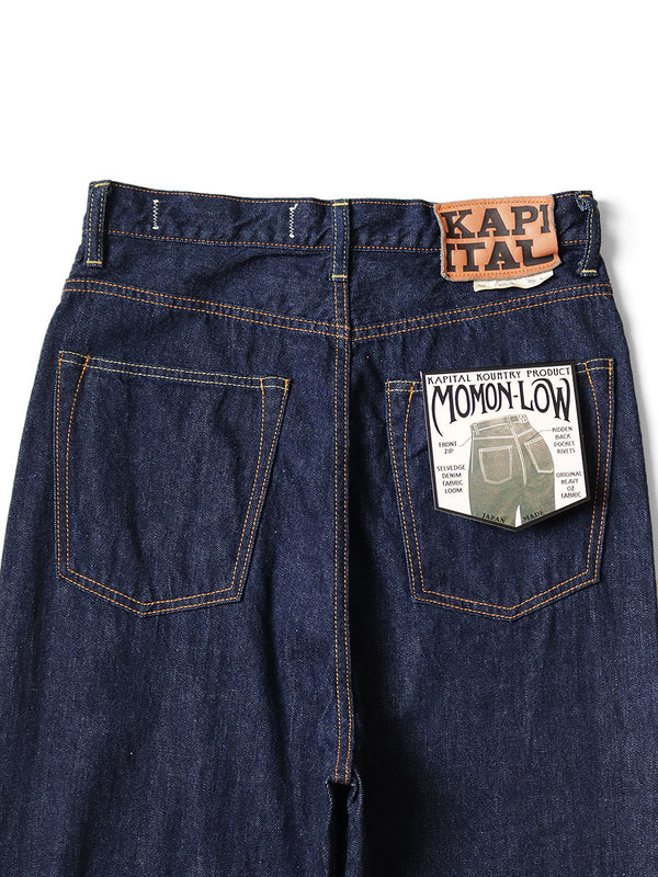 Kapital 12oz Denim 5P NEW Momonroe pants