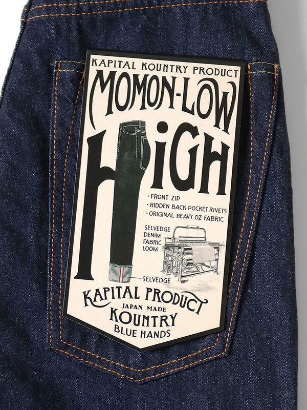 Kapital 12oz Denim 5P NEW Momonroe (High) Pants