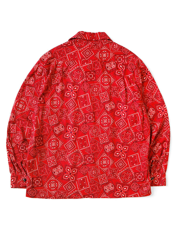 Kapital Murasheeching COOKIE Bandana Pattern Wrangle Collar Board Shirt (long sleeve)