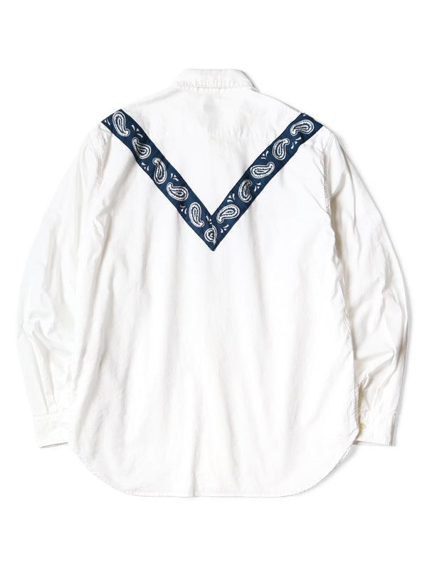 Kapital OX Referee Shirt (Pecos Paisley) (long sleeve)